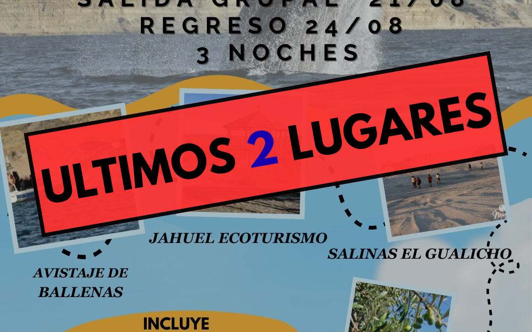 Salida a Puerto Pirámides y Las Grutas