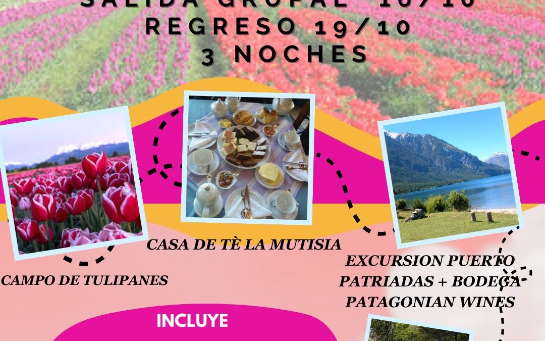 Salida grupal: Tulipanes Trevelin & Lago Puelo