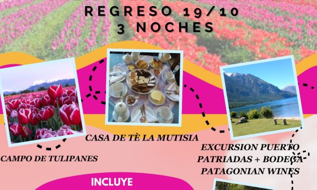 Salida grupal: Tulipanes Trevelin & Lago Puelo